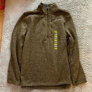 Eddie Bauer Men's Convector 1/2-Zip Sweater pullover LARGE NWT